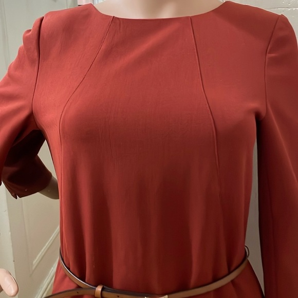 MM.LaFleur Rust Dress - Picture 13 of 16